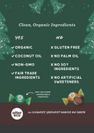 clean and organic ingredients
