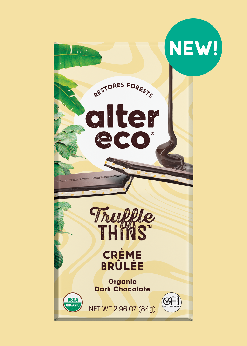 Creme Brulee Truffle Thins | 60% Cacao, Organic, Fair Trade | Alter Eco ...